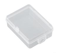 Lightweight Clear Plastic Organizer for Beads Rings Pills Cosmetics Accessories Electronics Components Fishing Gear and Sundries with Stackable Shape (Small)