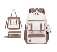 Lightweight Cloth Girls' Backpack for Elementary School Children,Durable canvas | Comfortable padded straps | Roomy main compartment | Easy-clean fabric | Ideal for daily school use
