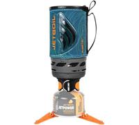 Lightweight Compact Gas Stove - Jetboil Flash 1.0L Fast Boil System (Ocean Topo)