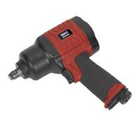 Lightweight Composite Air Impact Wrench - 1/2 Inch Drive With Twin Hammer Technology