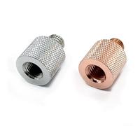 Lightweight Connector Adapter M10 to 3/8 Compatible with For JPC Antenna Designed for Reliable Outdoor Performance (Silver)