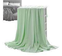 Lightweight Cooling Blanket Bamboos Fiber Breathable Skin-Friendly