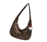 Lightweight Corduroy Crossbody Bag Shoulder Bags Roomy Compact Design Holds Essential Phone Wallet Keys Lightweight Crossbody Bag