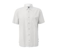 Lightweight Cotton Patterned Shirt with Chest Pocket s.Oliver Beige M