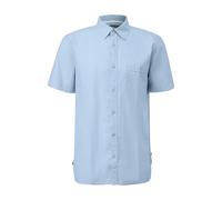 Lightweight Cotton Patterned Shirt with Chest Pocket s.Oliver Bleu XL Tall