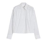 JIL SANDER Striped Cotton Shirt - Size: 36 - female