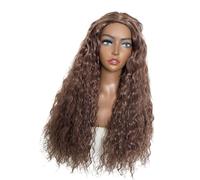 Lightweight Curly Lace Hairpiece with Natural Braided Texture Breathable Base for Long Wear Comfort Middle Part Lace Front Wigs Lightweight Wigs for Cosplay