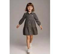 Lightweight Denim Dress for Girls denim grey