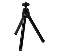 Lightweight Design of the Mini Tripod Allows Easy Carrying on Trips or Outings (Black)
