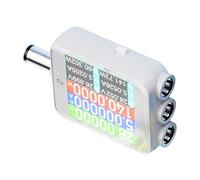 Lightweight Digital Display Meter Current Electric Tester Suitable for Accuracy DC5.5 Electric & Power Analysis Ammeter Voltmeter
