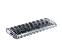 Lightweight disc enclosure case with advanced thermal design and travel friendly sized hard drive case
