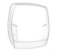 Lightweight Display Guard for Bosch E-Bike Control Unit | Tailored fit for bosch Kiox 400C, for crystal clear visibility, scratch and for impact resistance, lightweight plastic design