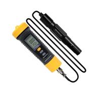 Lightweight Dissolved Oxygen Meter Water Tester Temperature Compensation USB Data Transfer LCD Display for Home ABS Water Testing
