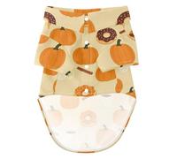 Lightweight Dog Clothes for Vacation Cozy Autumn Pumpkin Coffee 2XL