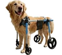 Lightweight Dog Mobility Cart | Adjustable Height Width Length Aluminum Dog Wheelchairs| All-Terrain Wheels, | for Front & Back Leg Paralysis, Arthritis, Injury Recovery Pets(S)
