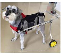 Lightweight Dog Wheelchair for Back Legs - Adjustable Hind Leg Mobility Support for Small & Medium Dogs - Ideal Rehabilitation Wheels for Recovery & Active Life