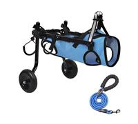 Lightweight Dog Wheelchair for Hind Legs - Mobility Aid Cart for Small Dogs with Back Leg Disabilities - Adjustable Pet Wheelchair for Enhanced Walking Support