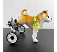 Lightweight Dog Wheelchair for Small Dogs - 2-Wheel Mobility Aid for Injured Disabled or Elderly Pets - Ideal for Indoor and Outdoor Activity (Size XS)