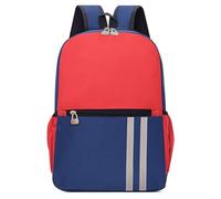 Lightweight Durable Kids School Backpack For Everyday Study Travel And Outdoor Use Comfortable Student Bookbag With Stylish Design (Red, One Size)