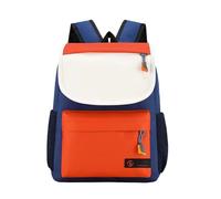 Lightweight Durable School Bookbag For Kids Comfortable Student Backpack Travel Study Everyday Use With Stylish Design (Orange, S)