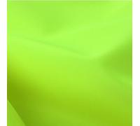 Lightweight & Durable Waterproof Polyester Fabric 4oz PU Coated | 140cm Wide | Supplied by the Metre or as Sample (Flo Yellow (Hi-Vis))