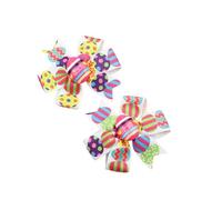 Lightweight Easter Hair Clip Enhancing Your Easter Look With These Cartoon Rabbits And Flower Hair Clip For Children