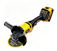 Lightweight Electric Angle Grinder with Adjustable Speed, Rechargeable Lithium Power Tool for Workshop DIY.，Stand-Alone