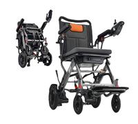 Lightweight Electric Wheelchair,Electric Wheelchairs for Adults,Aluminum Frame,100Kg Capacity,Ultra-Light 17.7Kg,Easy to Transport and Store,For Seniors 6A