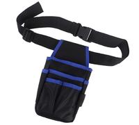 Lightweight Electrician Tool Bag 159g Waist Pack Design 8 Drill Bit Slots Enhancing Job Site Accessibility Heavy Duty Tool Belt Bag