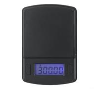Lightweight Electronic Scale with Backlight, Measures 100g to 500g with Precision of 0 01g, Convenient for Home and Travel (300g/0.01g)