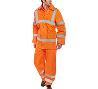 LIGHTWEIGHT EN471 EN343 SUIT ORANGE 5XL