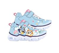 Lightweight Eva Sole Sports Shoe With Lights Bluey AZZURRO - T025 | Female CERDà