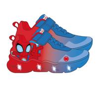 Lightweight Eva Sole Sports Shoe With Lights Spidey BLUE - T025 | MALE CERDà