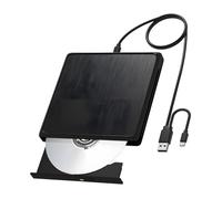 Lightweight External Disc Player Recorder Works on Various Operating Systems Including Fast External Disc Drive for Laptops Compact Lightweight Player Recorder