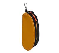 Lightweight Fabric Double Layer Glasses Case Zippered Protective for Multiple Eyewears Portable Travel Accessory Travel Accessory