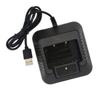 Lightweight Fast Charging USB Power Adapter For Two Way Radio Communication And Electronics Gadgets Portable ABS Case Battery Charging Adapter