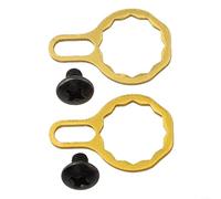Lightweight FiFor Shing Reel Locking Plate For Screw Nut For Set for A/For D/For S BranFor D P3 5g Total Weight (gold)
