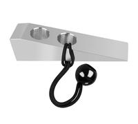 Lightweight Firefighter Door Stoppers for Efficient Entry and Secure Holding Portable Aluminum Alloys Firefighter Wedges with Bungee Cord Stoppers for Easy Attachment to Tool and Helmets