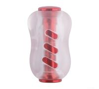 Lightweight Fishing Reel Handle Knob with Fishbone Pattern Grip and CNC Bearings for Smooth Casting Compatible with For DSA Fishing Reels (Red)