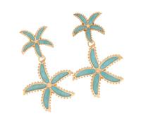 Lightweight Five Leaf Flower Drop Earrings Exaggerated Party Jewelry Jewelry Accessories For Trendy Women Girls Modern Fashion Earrings