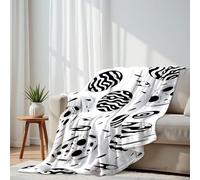 Lightweight Fleece Throw Blanket 150x200cm Open space UFOs spaceships Solar system Intergalactic travel Fluffy Couch Bed Sofas Washable All Season Blankets and Throws for Boys Girls Dog Cat