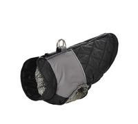 Lightweight Fleece Warm Cold-Proof Snow Dogs Coat Reflective Waterproof Pet Jacket For Shiba Inus Poodles Schnauzers,Black,M
