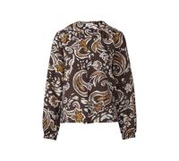 Lightweight Floral Print Tunic Blouse for Women s.Oliver Marron 32
