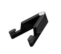 Lightweight Foldable Aluminum Phone Stand for Devices 4 to 10 5 Inches Portable Holder for Watching Videos, Video CFor Alls, and Browsing (Black)