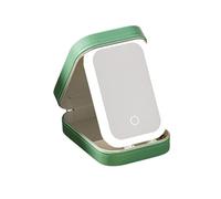 Lightweight Foldable Beauty Bag Containing Panel and 1200mAh Power for on the Go Use Space Saving Toiletry Planner
