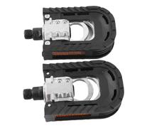Lightweight Foldable Bike Pedals Aluminium Alloy Construction | Foldable bike pedals with wide skid proof tread for easy storage and comfortable riding on road and mountain bikes