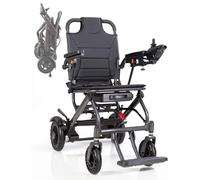 Lightweight Foldable Electric Wheelchairs, Weight 17.5kg,Remote Control