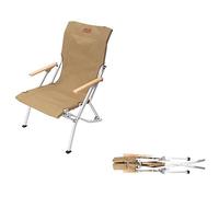 Lightweight Foldable Garden Chairs - Portable Recliner with Carry Bag for Hiking, Fishing, Camping & Outdoor Picnics