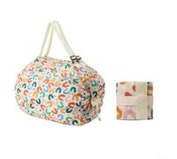 Lightweight Foldable Nylon Tote Bag for Grocery Shopping Travel Beach Home Storage Large Capacity Reusable Design Easy to Carry and Store (10)