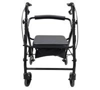 Lightweight Foldable Rollator Walking Frame with Seat & Storage EX VAT